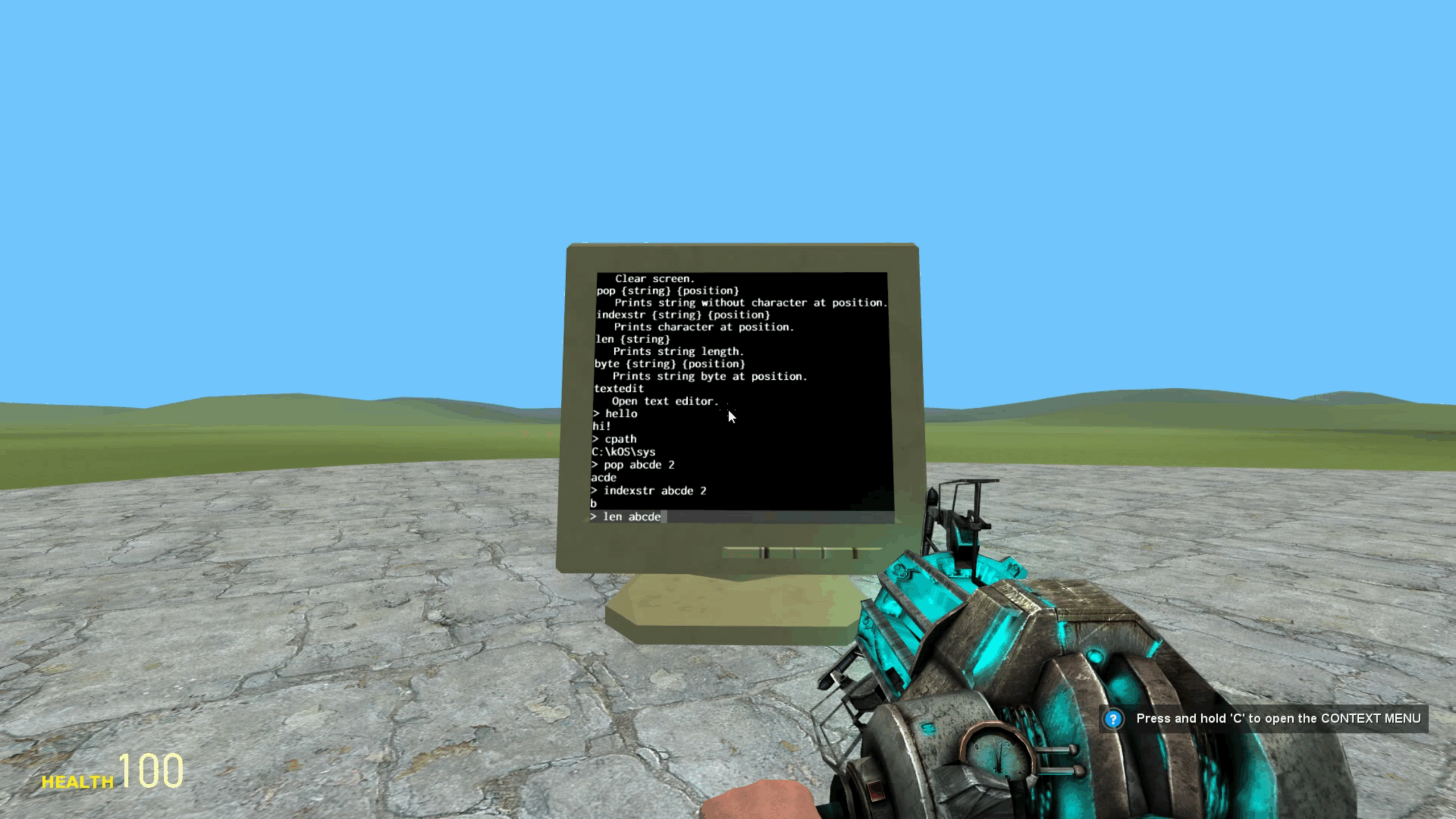 Garry’s Mod – Terminal Shell